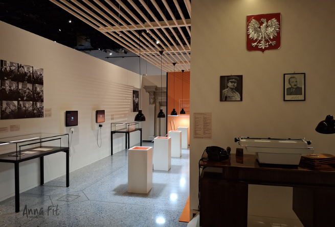 Zdjęcie z wystawy w Muzeum Historii Polski